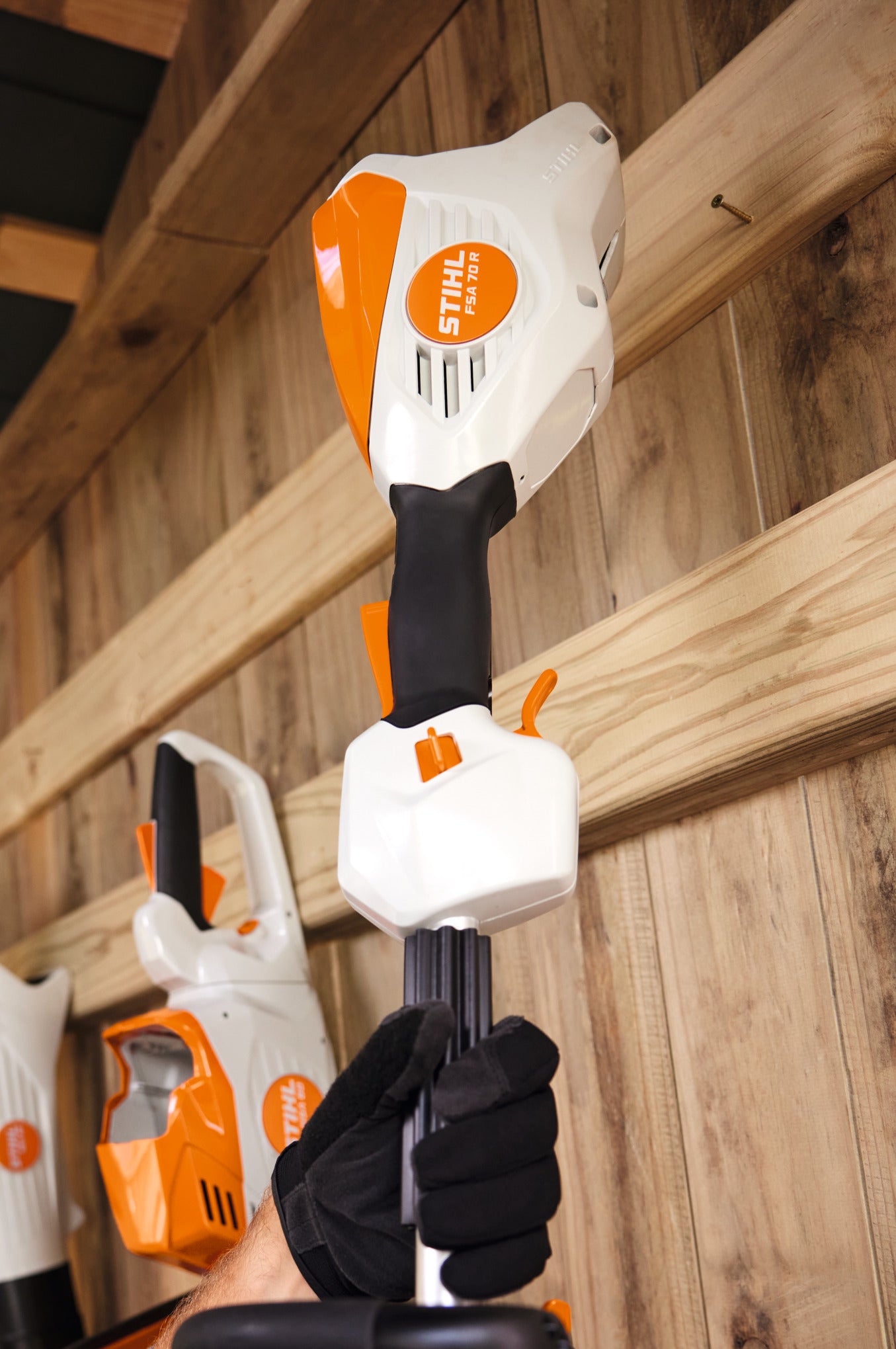 Motore e corpo macchina del decespugliatore a batteria STIHL FSA 70 R