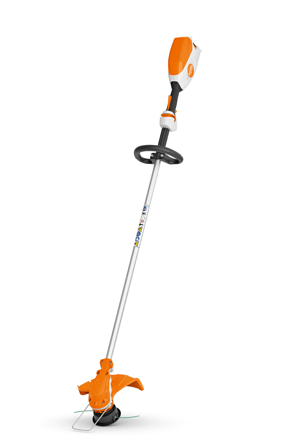 Decespugliatore a batteria STIHL FSA 86 R 36 V con impugnatura circolare e testina a filo