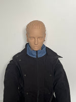 Giacca donna Stihl Icon nera con colletto montante blu