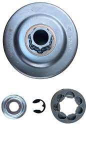 Gruppo rocchetto catena anulare Stihl 3/8"P 7 denti per MS 261