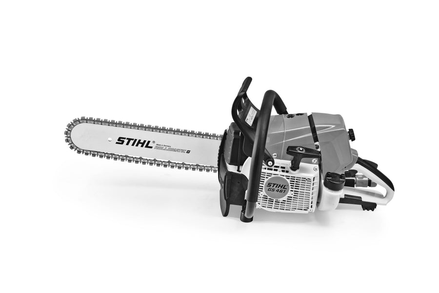 Motosega professionale STIHL GS 461 per taglio a umido con barra Rollomatic G