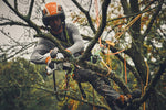 Potatore STIHL GTA 40 per lavori di cura degli alberi in arrampicata