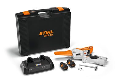 Set STIHL GTA 40 con valigetta, caricabatterie AL 5-2 e 2 batterie AS 2
