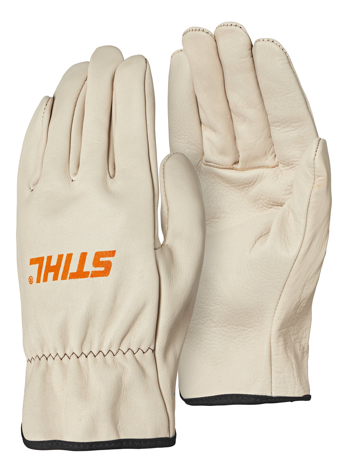Guanti da lavoro Stihl Dynamic Duro in pelle di vacchetta colore naturale