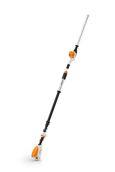 Tagliasiepi allungato a batteria Stihl HLA 86 con asta telescopica e lama da 50 cm