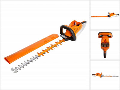 Tagliasiepi a batteria Stihl HSA 86 con lama doppia e protezione lama