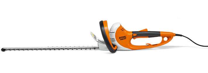 STIHL HSE 61 tagliasiepi elettrico 500 W con lama tagliata al laser e impugnatura ergonomica