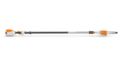 Sramatore potatore telescopico a batteria Stihl HTA 86 con asta estensibile e spranga 30 cm