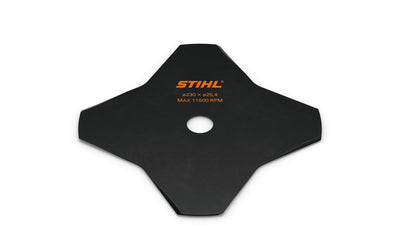 Lama tagliaerba STIHL a 4 denti Ø230 foro 25,4 mm per decespugliatore