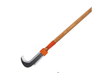 Manico di ricambio Stihl in legno hickory 90 cm con zona di innesto arancione