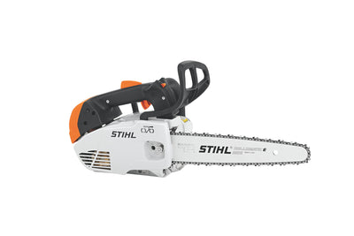 Motosega da potatura Stihl MS 151 TC-E con impugnatura superiore e barra da 25-30 cm