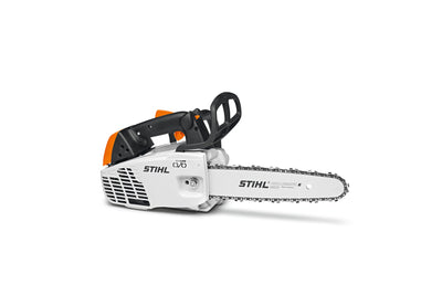 Motosega da potatura STIHL MS 194 TC-E con barra e catena, vista laterale