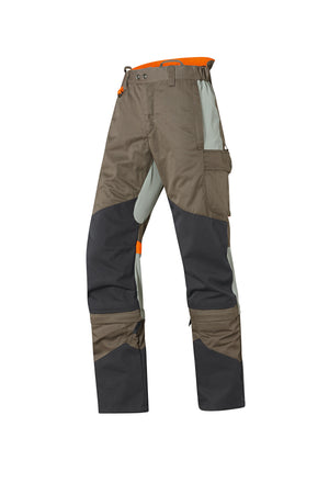 Pantaloni protettivi STIHL HS MULTI-PROTECT color torba con inserti e rinforzi