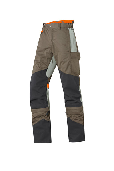 Pantaloni protettivi STIHL HS MULTI-PROTECT color torba con inserti e rinforzi