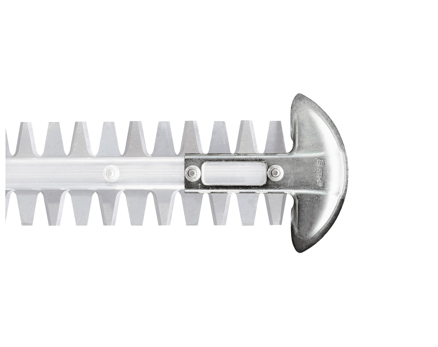 Protezione guida in acciaio inox per tagliasiepi Stihl serie HS