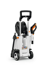 Retro idropulitrice Stihl RE 110 PLUS con ruote e alloggiamenti per accessori
