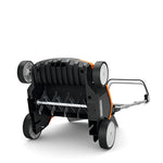 Vista inferiore STIHL RLA 240 con unità di arieggiamento a lame fisse