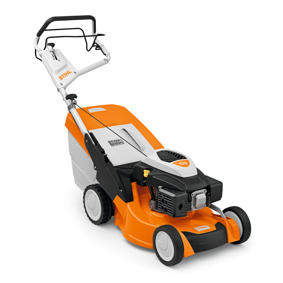 Tosaerba a scoppio STIHL RM 655 V con trazione Vario e taglio 48 cm