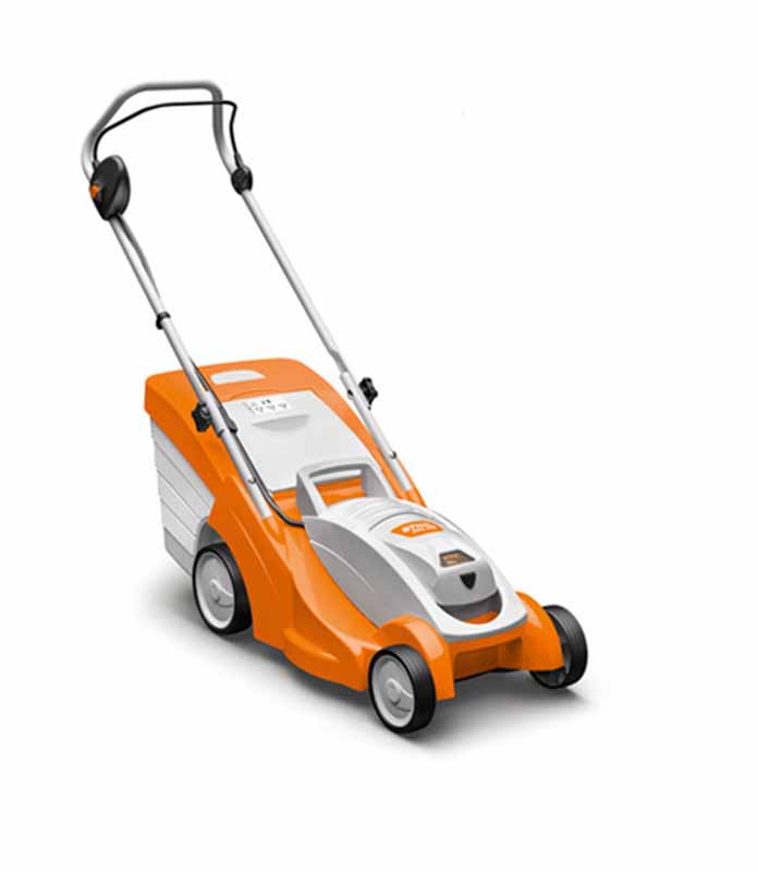 Tosaerba a batteria Stihl RMA 339 con cesto raccoglierba da 40 litri e larghezza di taglio 37 cm