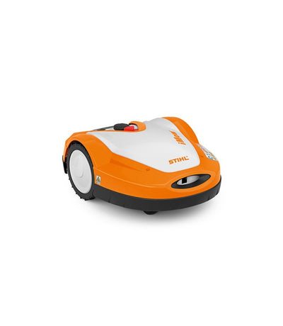 Robot tosaerba automatico Stihl RMI 632 colore arancione e bianco