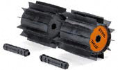 Rullo spazzola STIHL KW-MM accessorio per Multisystem larghezza 600 mm