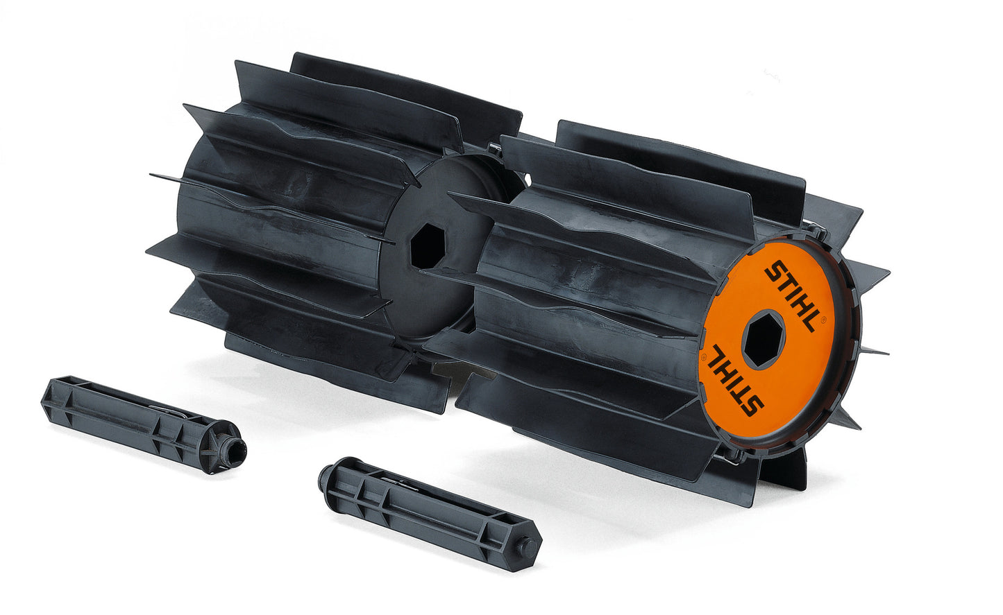 Rullo spazzola STIHL KW-MM con lamelle in gomma per Multisystem