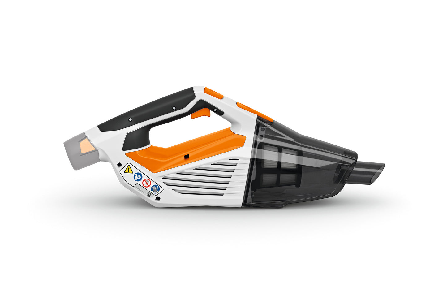 Aspirapolvere manuale STIHL SEA 20 vista laterale