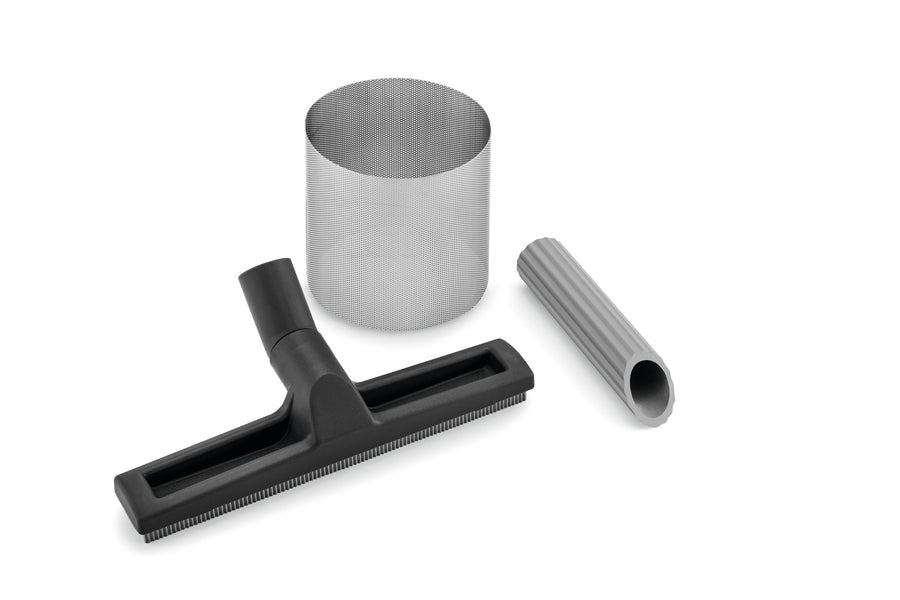 Set aspirazione ad umido Stihl con filtro in acciaio inox, bocchetta pavimenti e ugello in gomma