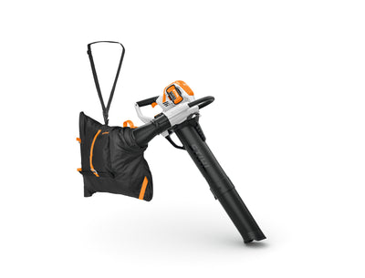 Aspiratore trituratore a batteria STIHL SHA 140 con sacco di raccolta da 55 litri