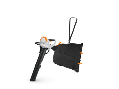 STIHL SHA 140 aspiratore e trituratore a batteria con sacco di raccolta