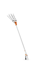 STIHL SPA 130 scuotitore abbacchiatore a batteria sistema AP con impugnatura e rastrello a 8 dita in carbonio