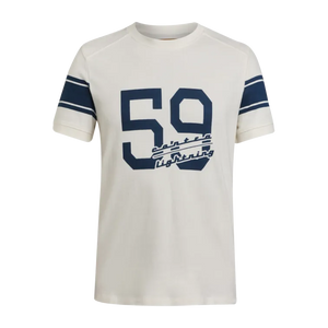T-shirt Stihl 59 bianca con stampa 59 e scritta Contra Lightning