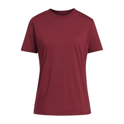 T-shirt donna Stihl ICON in cotone con logo motosega in rilievo