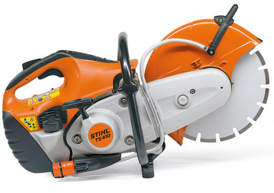 Troncatrice a motore Stihl TS 410 con disco da taglio da 300 mm