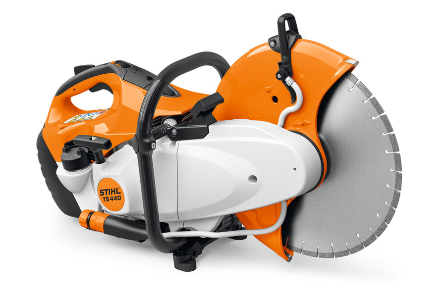 Troncatrice STIHL TS 440 con disco da taglio 350 mm e impugnatura ergonomica