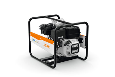 Pompa idrovora Stihl WP-600 con motore a benzina 4 tempi STIHL EHC e struttura su telaio