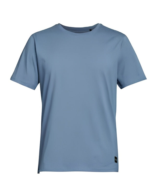 T-shirt Stihl SZ S Sustainable Logo blu in cotone biologico