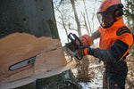 Taglio di legname con motosega Stihl MS 661 C-M