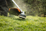 Testina falciante decespugliatore Stihl FSA 130 R con diametro di taglio 260 mm su erba