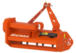 Trinciatutto Sicma TA 110 vista posteriore con attacco a tre punti categoria 1