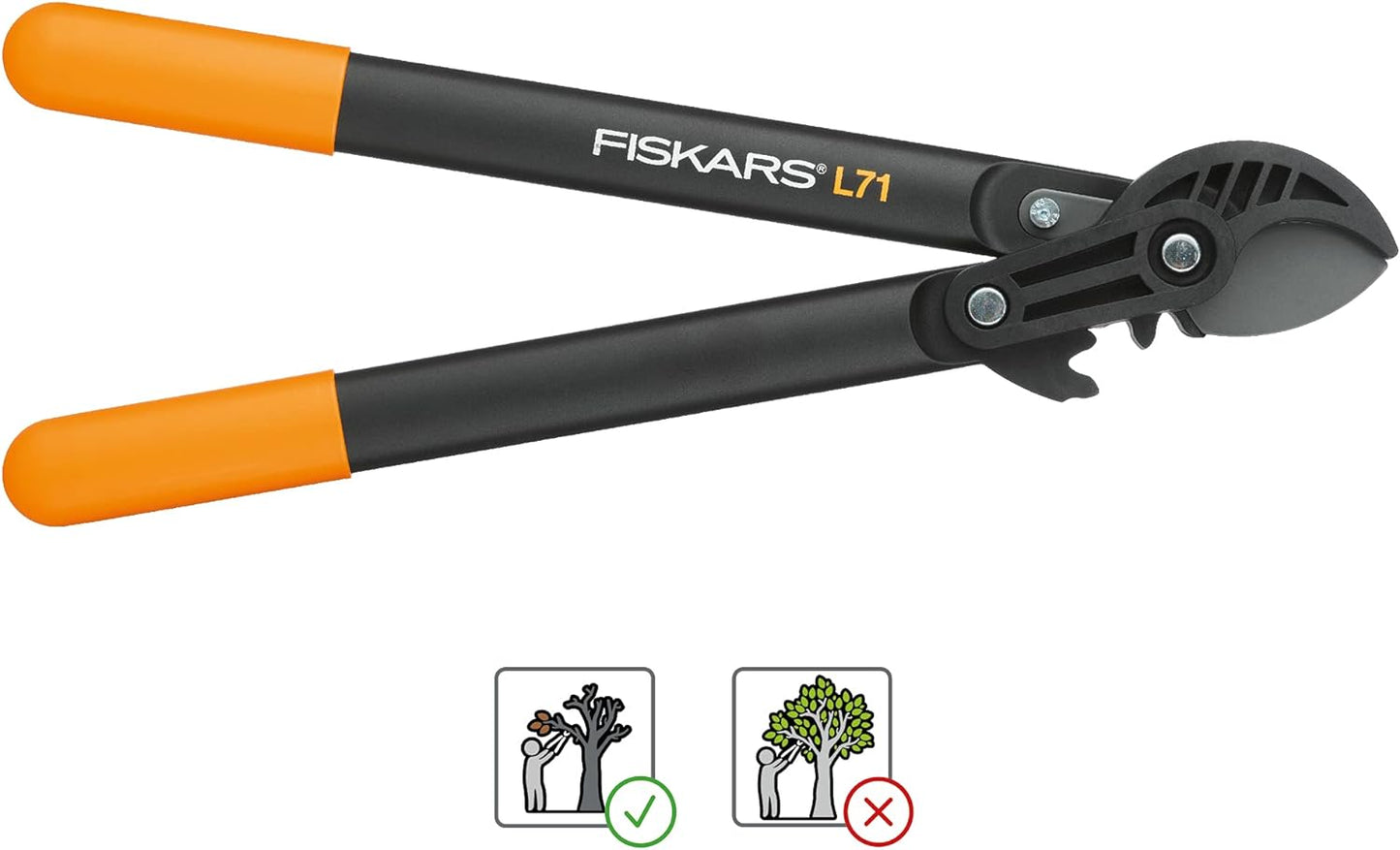 Troncarami Fiskars L71 PowerGear per potatura rami duri
